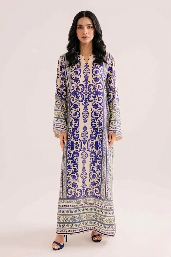 Firoza Printed Kaftan