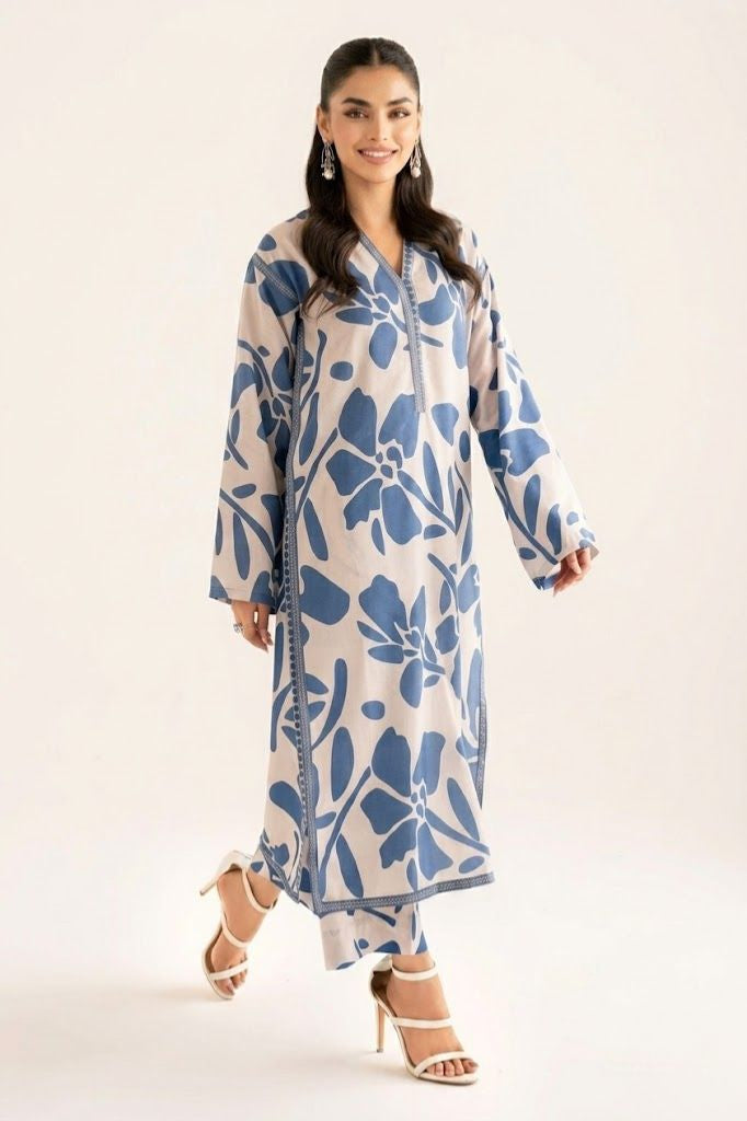 Blue floral co ord set 2PC