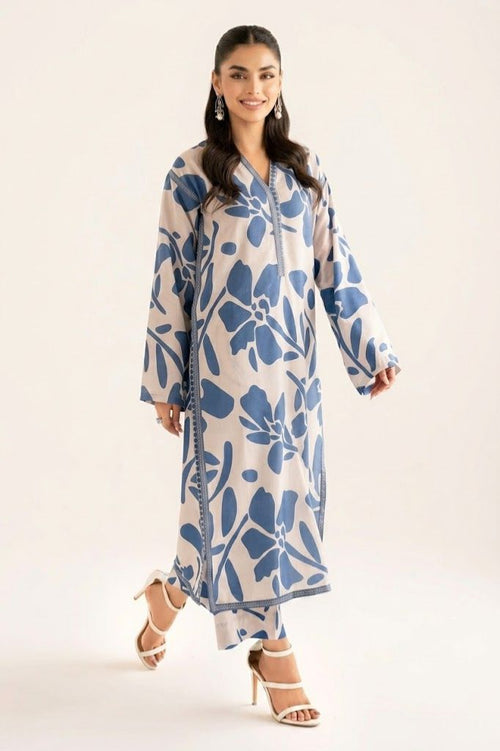 Blue floral co ord set 2PC