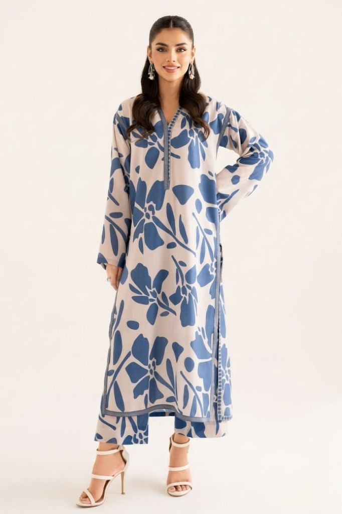 Blue floral co ord set 2PC
