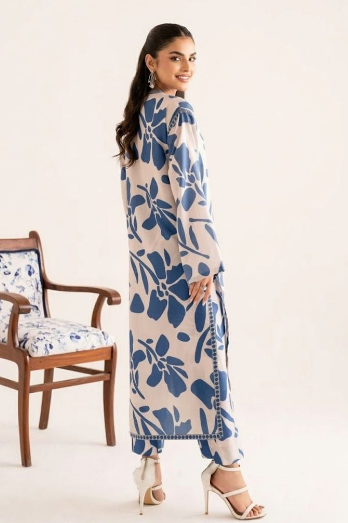 Blue floral co ord set 2PC